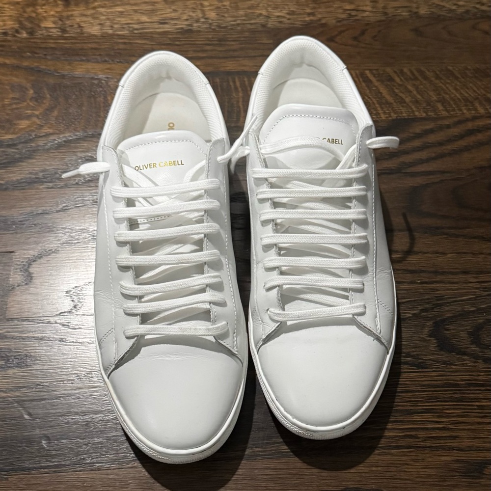 Oliver Cabell Men's Low 1 White Sneakers